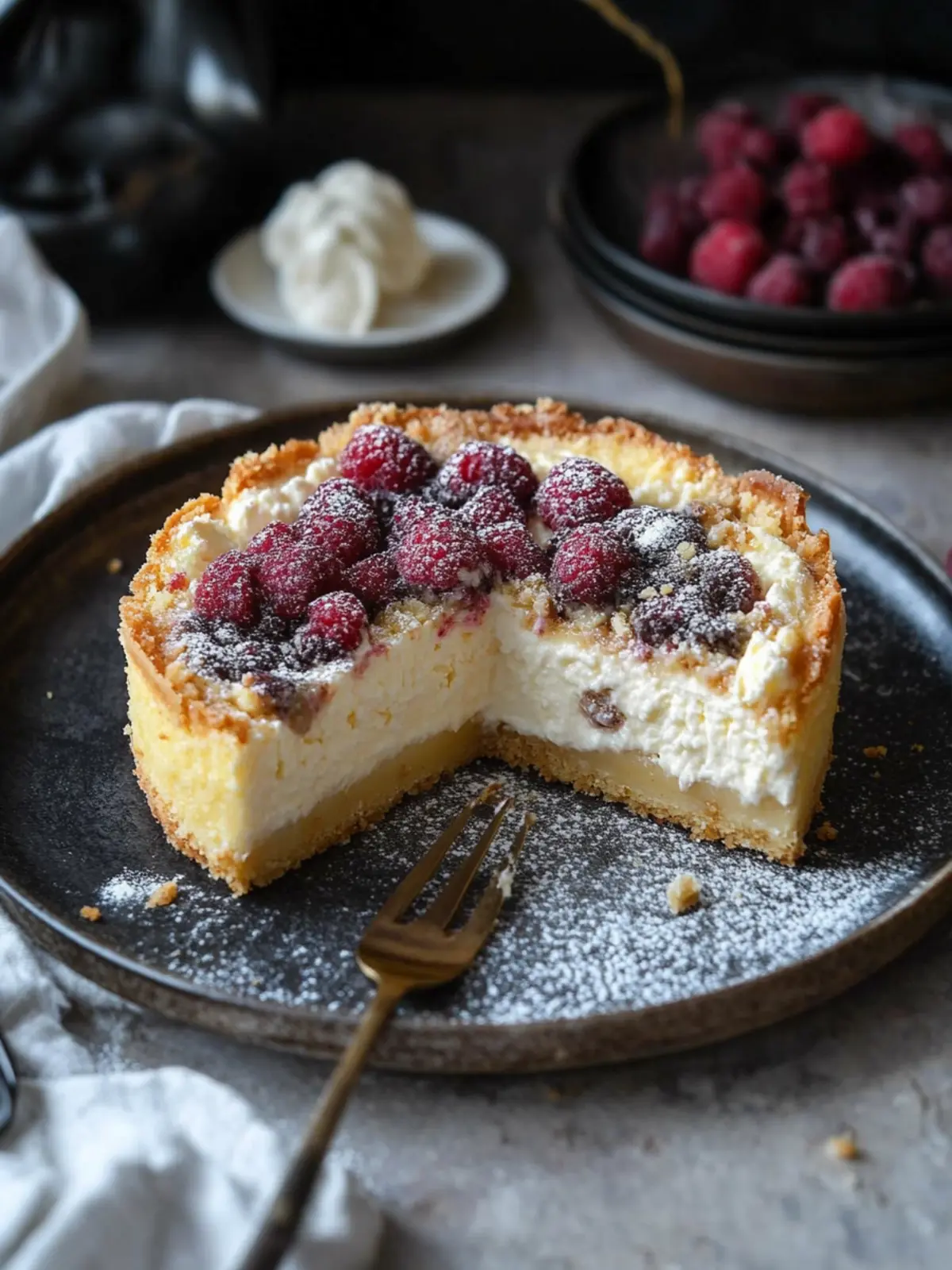 Cremiger Käsekuchen mit Mohnfüllung und Streuseltopping zum Verlieben 3 Cremiger Käsekuchen mit Mohnfüllung und Streuseltopping