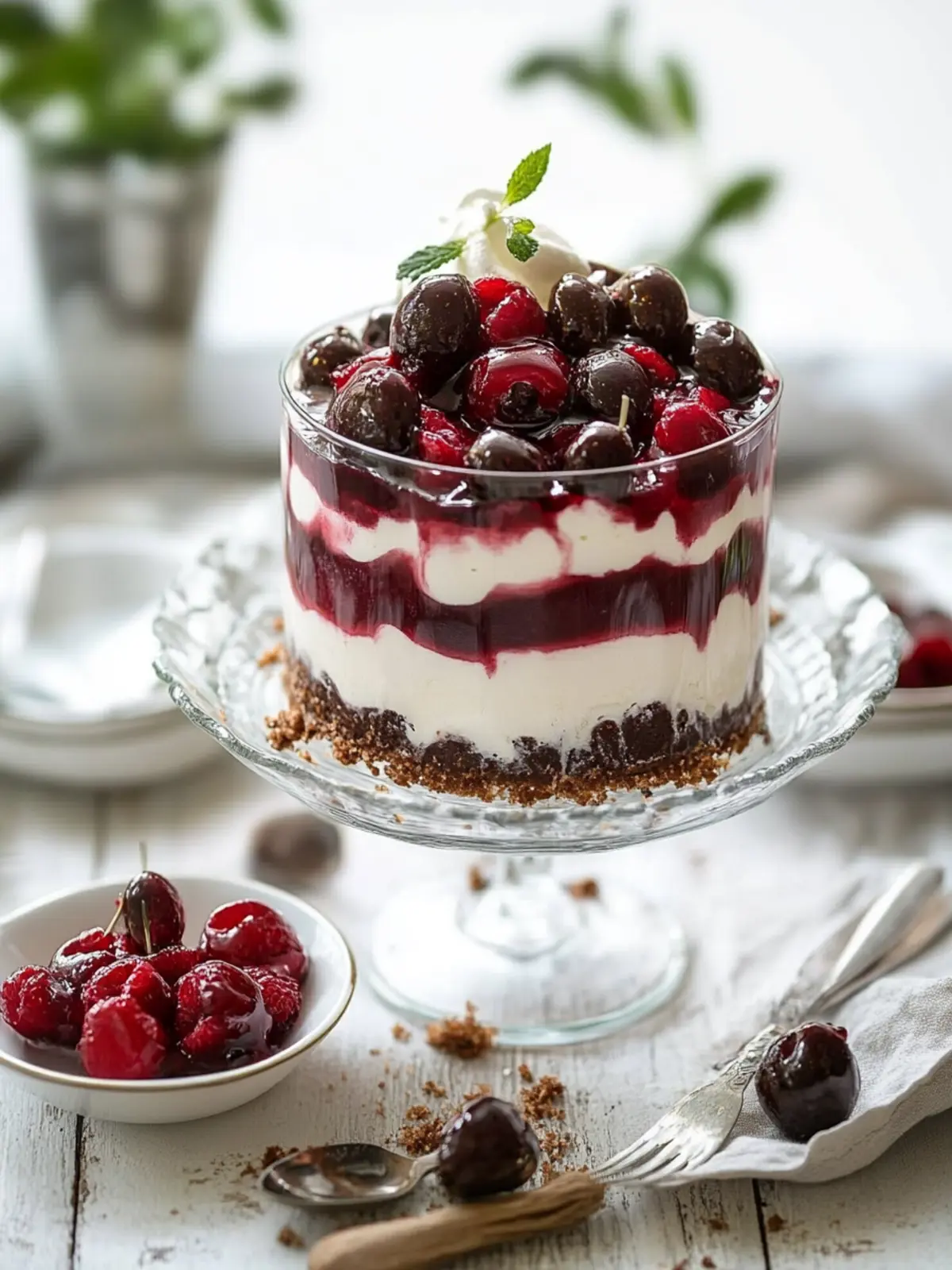 Schwarzwälder Kirschtorte im Glas – Einfach Himmlisch Genießen 3 Schwarzwälder Kirschtorte im Glas