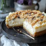 Cremiger Käsekuchen mit Mohnfüllung und Streuseltopping zum Verlieben 41 Cremiger Käsekuchen mit Mohnfüllung und Streuseltopping